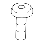 814563S000 - Body: Striker Screw for Kia: Cadenza, Carnival, EV6, EV9, Forte, Forte Koup, K4, K5, K900, Niro, Niro EV, Optima, Rio, Sedona, Seltos, Sorento, Soul, Soul EV, Sportage, Stinger, Telluride Image