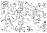 32416763558 - Steering: Suction Pipe for BMW Image