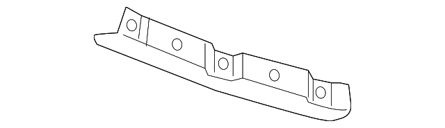 2015-2019 Chevrolet Front Bumper Filler Bracket 22978548 GM ...