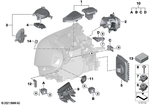 63117489235 - : Guide, Bumper, Left for BMW Image