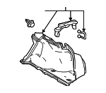 6471424080C2 - Body: Trunk Side Trim for Lexus: RC F, RC200t, RC300, RC350 Image