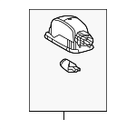 8125030210 - Body: Luggage Lamp for Lexus: IS200t, IS250, IS300, IS350, IS500, RC F, RC200t, RC300, RC350 Image