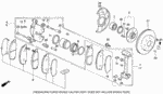 45214SH3A01 - Chassis: BOOT, PISTON for Honda Image