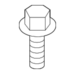 1140306106K - Steering: Heat Shield Bolt for Hyundai Image