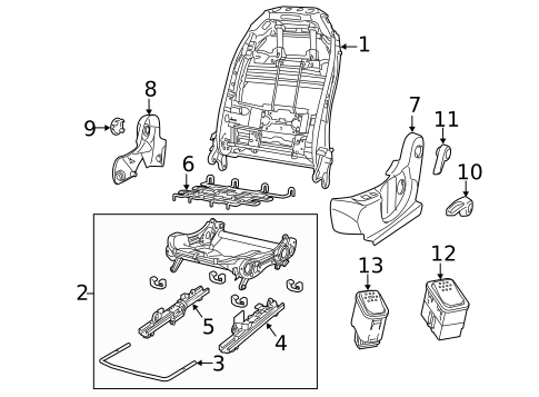 Lumbar Control Seats for 2018 Fiat 500L #0