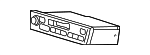 C2S22025 - Body: Radio for Jaguar: X-Type Image