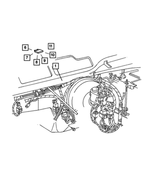 56042822AF - : Headlamp To Dash Wiring, Right for Mopar Image