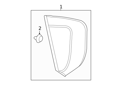 Exterior Trim - Quarter Panel for 2022 Subaru Legacy #0