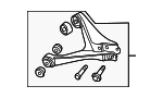 8D0505312 - Suspension: Lower Control Arm for Audi: A4 Quattro, S4 Image