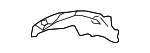 2316300069 - Body: Inner Wheelhouse for Mercedes-Benz Image