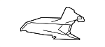 4H0117335B - Cooling System: Air Duct for Audi Image