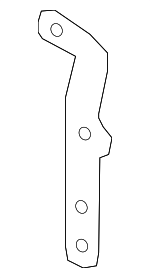 59145764D - Cooling System: Pressure Pipe Bracket for Audi: A6 Quattro, A7 Quattro, A8 Quattro, Q5, Q7 Image