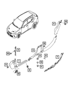 68606908AA - : Trim Clip for Mopar Image
