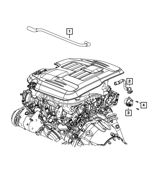 Crankcase Ventilation for 2013 Chrysler 300 #0