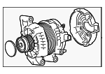 2706018020 - : Alternator for Toyota: GR Corolla Image