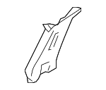 76913EA104 - Body: Upper Center Pillar Trim for Nissan Image