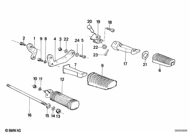 7129964672 - Frame and Mounting Parts: Self-Locking Hex Nut - M10 for BMW-Motorrad Image
