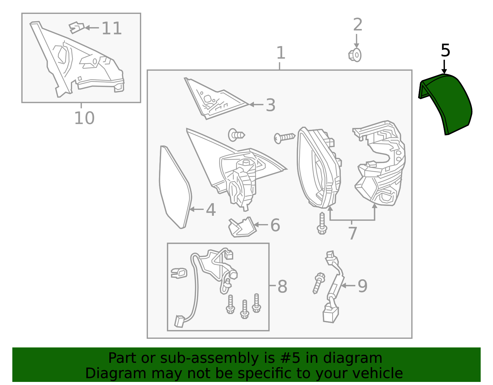 2016-2022 Honda Upper Cover 76251-TBA-A21ZF | OEM Parts Online