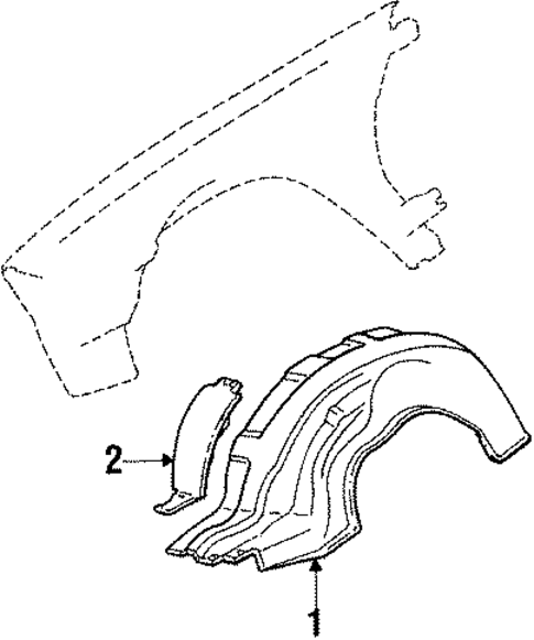 Inner Components for 1987 GMC Caballero #0