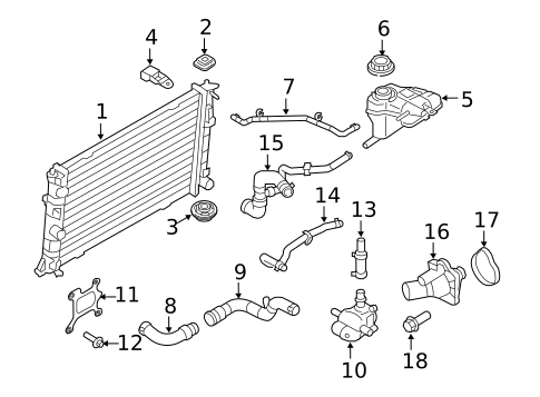 Hoses & Pipes for 2012 Lincoln MKZ #0