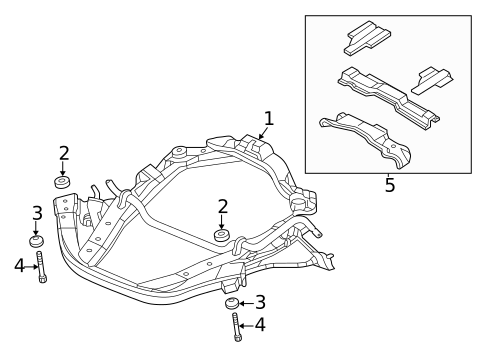 Suspension Mounting for 2001 Dodge Intrepid #0