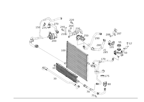 Air Pump, Water Pump and Detachable Body Components for 2020 Mercedes-Benz Maybach S560 #0