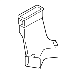 7830A041 - Body: Rear Duct for Mitsubishi: Lancer, Outlander, Outlander PHEV, Outlander Sport Image