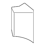 68009967AA - Body: Seal for Dodge: Sprinter 2500, Sprinter 3500 Image