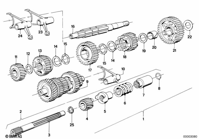 23211231303 - Manual Transmission: Compression Spring -  for BMW-Motorrad Image