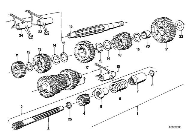 23211231303 - Manual Transmission: Compression Spring -  for BMW-Motorrad Image
