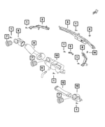 68314281AA - : Drain Tube for Fiat: 124 Spider Image