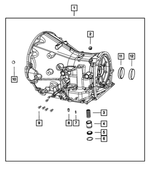6100994 - 42RLE; 4-Speed; Automatic Transmission: Dowel for Mopar Image