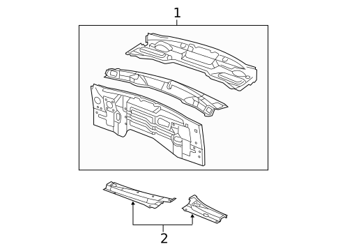 Cowl for 2011 Jeep Grand Cherokee #0