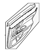 829009HS2B - : Door Trim Panel for Nissan: Altima Image