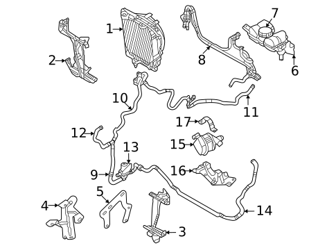 Radiator & Components for 2020 Volvo V60 | OEM Parts Online