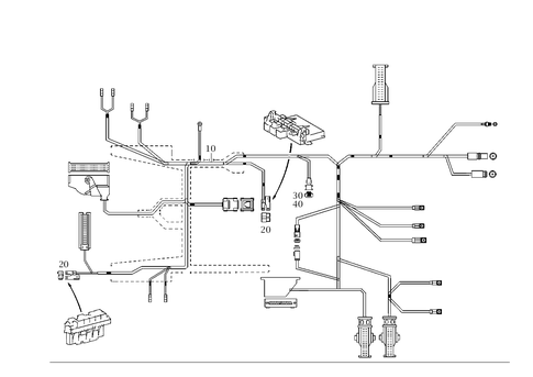 Cable Harness Automobile Telephone for 2005 Mercedes-Benz S430 #0