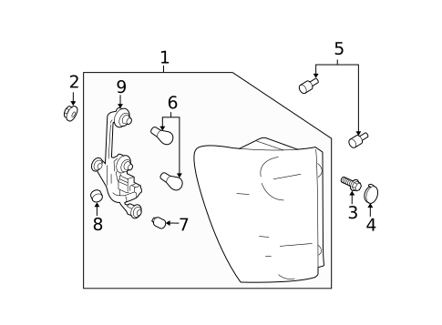 Tail Lamps for 2021 Chevrolet Malibu #17