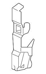 31440787 - Body: Lock Rod Cover for Volvo Image