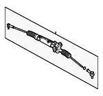 4850085Z26 - Steering: Gear Assembly for Suzuki Image
