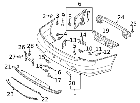 Bumper for 2025 Volvo S90 #0