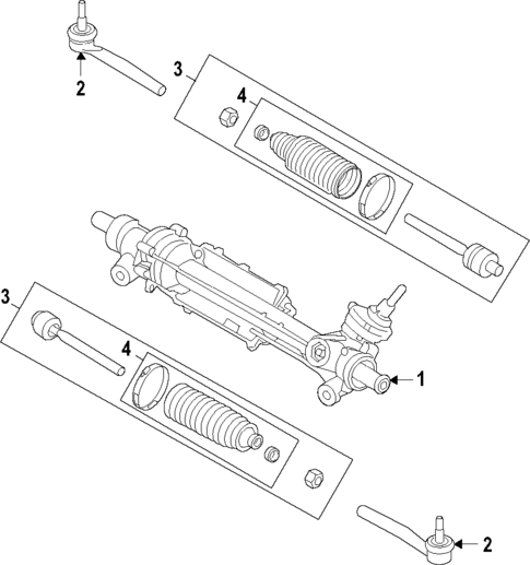 Steering Gear & Linkage for 2022 Ford Ranger #0