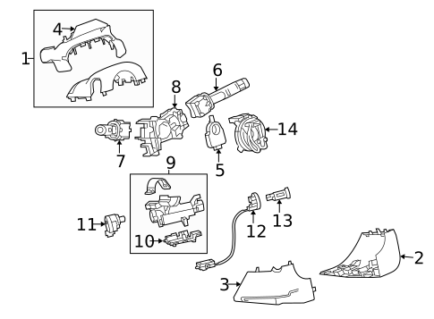 Anti-Theft Components for 2014 Chevrolet Camaro #0