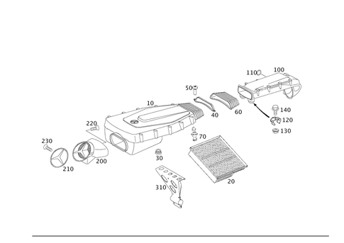 Air Intake for 2006 Mercedes-Benz SLR McLaren #0