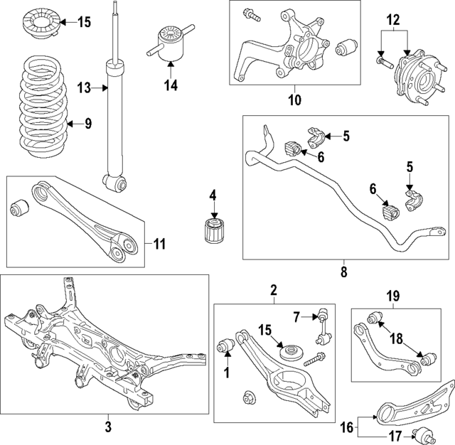 55307BFAN0 - : Shock Absorber for Hyundai Image