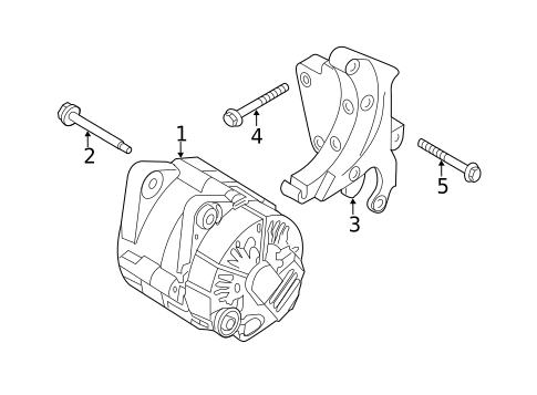 Alternator for 2014 Hyundai Equus #0
