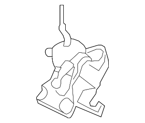 54100SNAA02 - : Manual Transmission Shift Lever for Honda Image