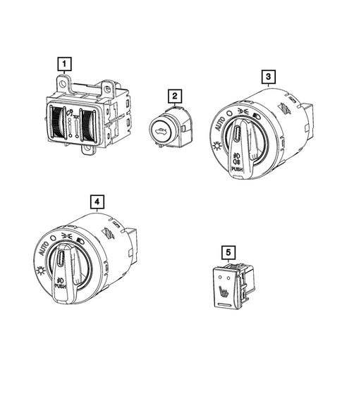 Keys, Modules and Engine Controllers for 2023 Chrysler 300 #6