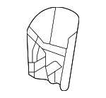 54131TBAA81ZA - Body: Shift Knob Cover for Honda Image