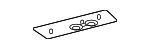 6348960170 - Body: Roof Luggage Carrier Side Rail Insulator for Lexus Image