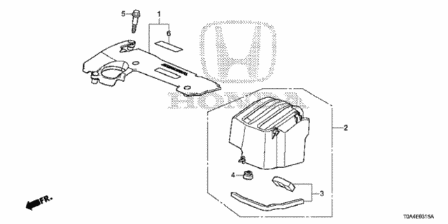 Engine Cover ('15-) for 2016 Honda CR-V #0
